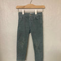 zara girls' blue-green pants 3-4Y