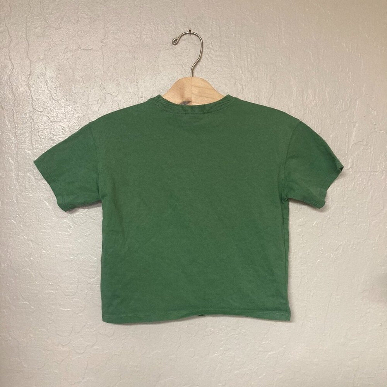 zara green walrus tee 4Y