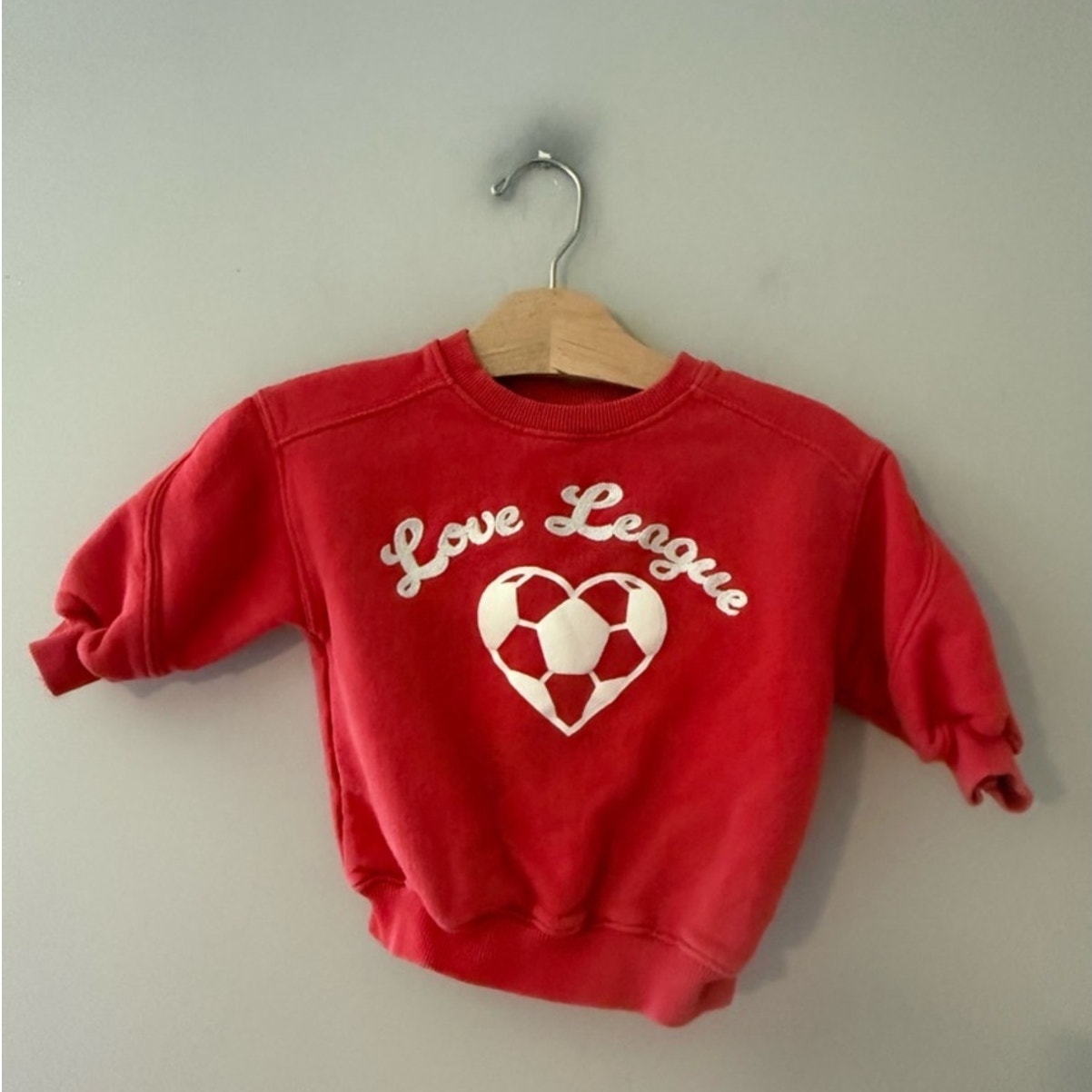 zara red soccer set 1.5Y