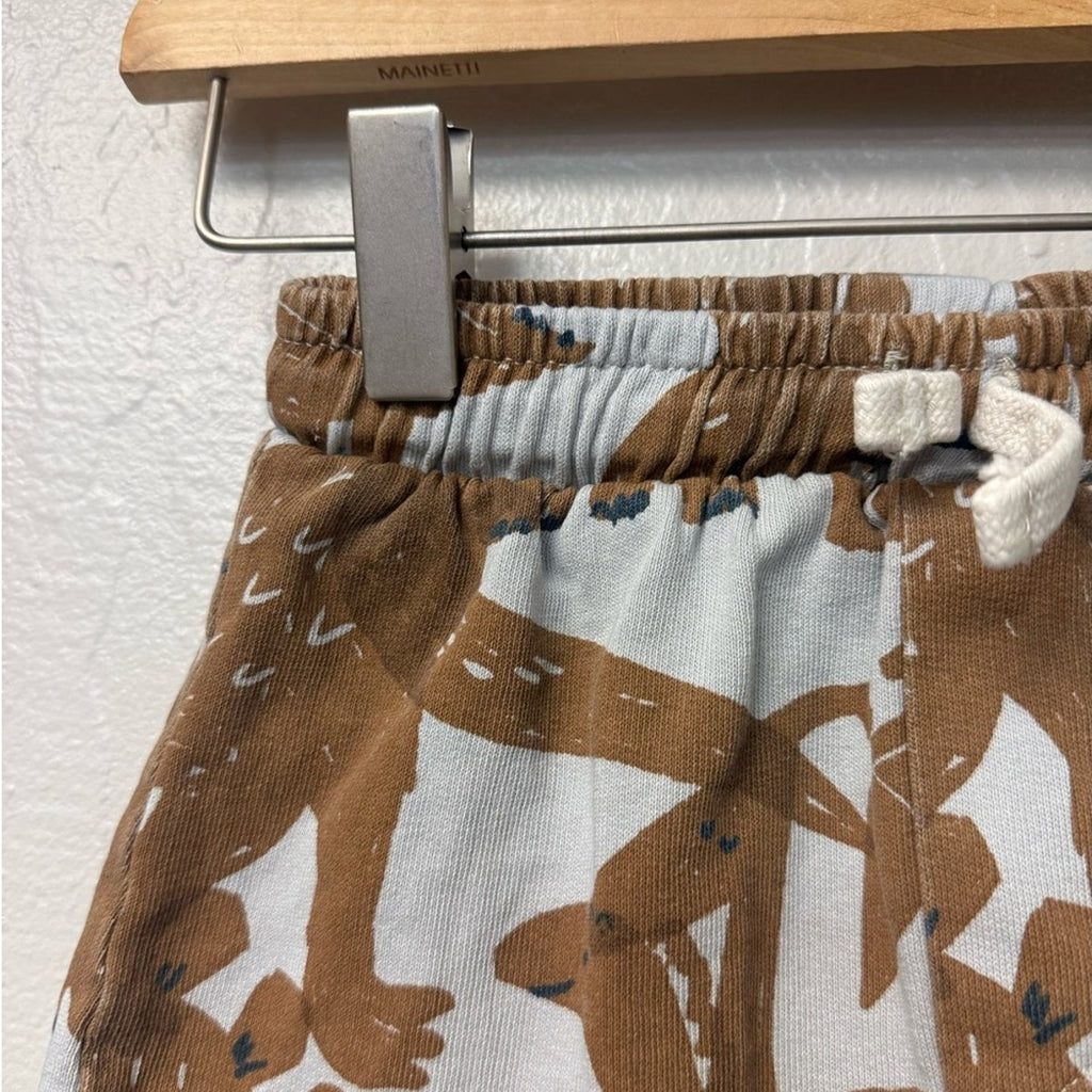 zara boys' dinosaur shorts 3-4Y