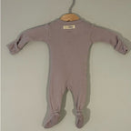 l'oved baby purple mauve footie preemie / newborn