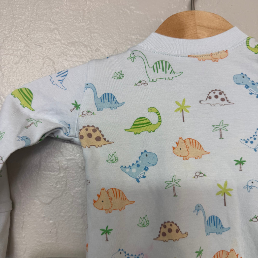 kissy kissy dinosaur pajama set