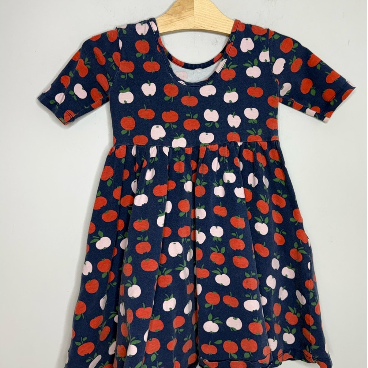 hanna andersson apple dress 5Y