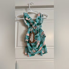 Angel Dear NWT bamboo Dress and Bloomers‎ 3-6M Waterlillies Floral Kyte Posh