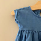 tea collection blue starfish dress 9-12M