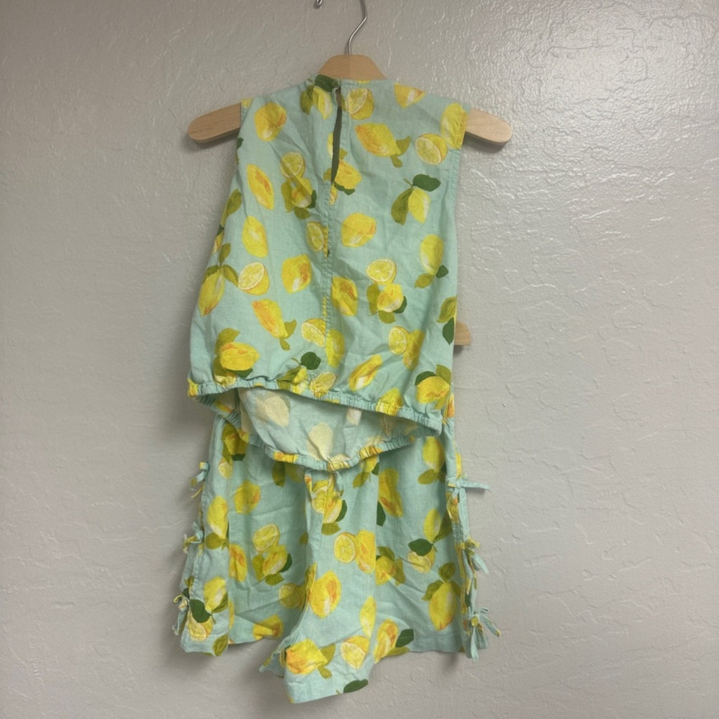 zara girls' matching lemon set 11-12Y