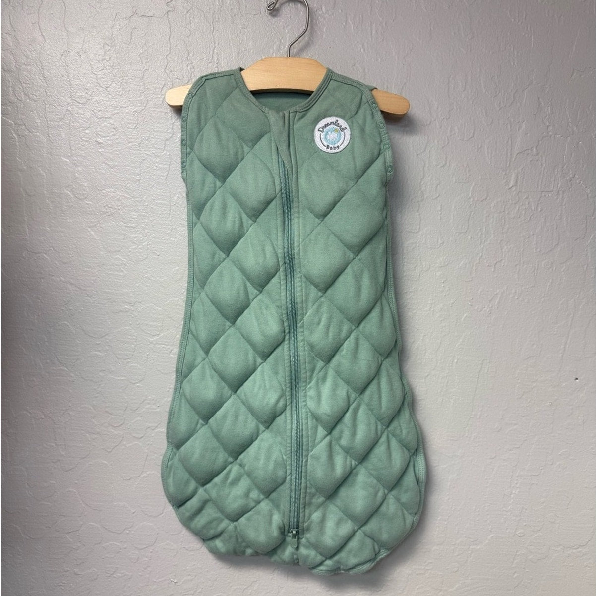 dreamland baby green sleepsack 0-6M