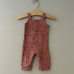 kate quinn pink star romper 6-12M
