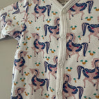 roller rabbit unicorn footie 0-3M