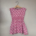 mini boden pink dress 6-7Y