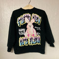 zara girls’ stuffed crew sweatshirt 8Y