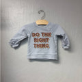 louis louise smallable blue sweatshirt 18M