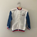 vintage white peanuts windbreaker jacket 6Y