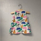 hanna andersson animal dress bloomers set 6-12M
