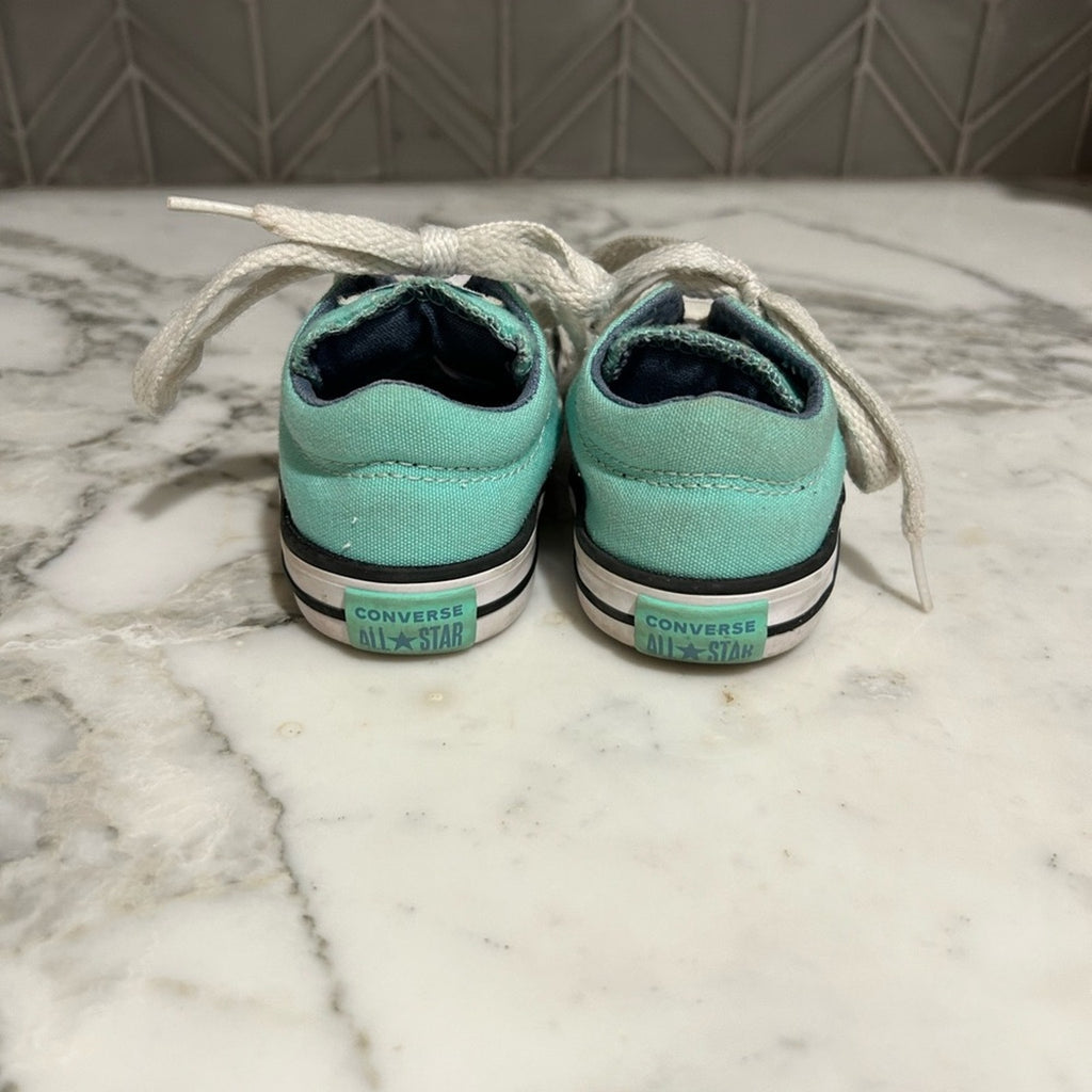 converse gender neutral green shoes 6c