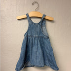 zara denim dress 18-24M