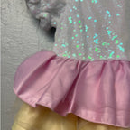 lola and the boys rainbow tulle dress 2Y