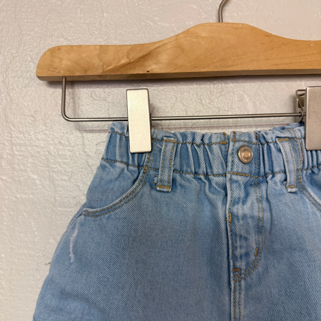 zara paper bag waist shorts 12-18M