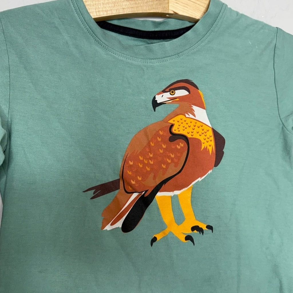 tea collection boys' long-sleeve bird tee 4Y