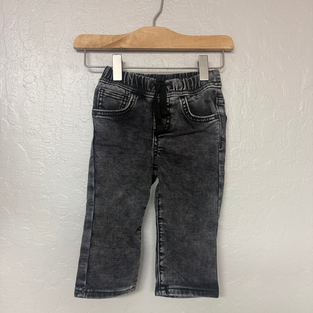 baby gap washed black jeans 12-18M
