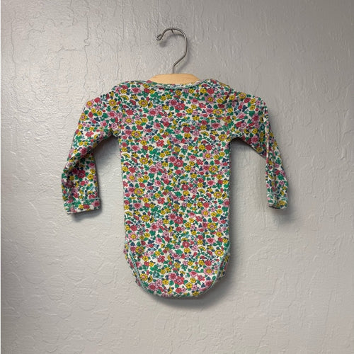 baby boden colorful floral bodysuit 6-9M