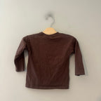zara boys' brown tee 1.5Y