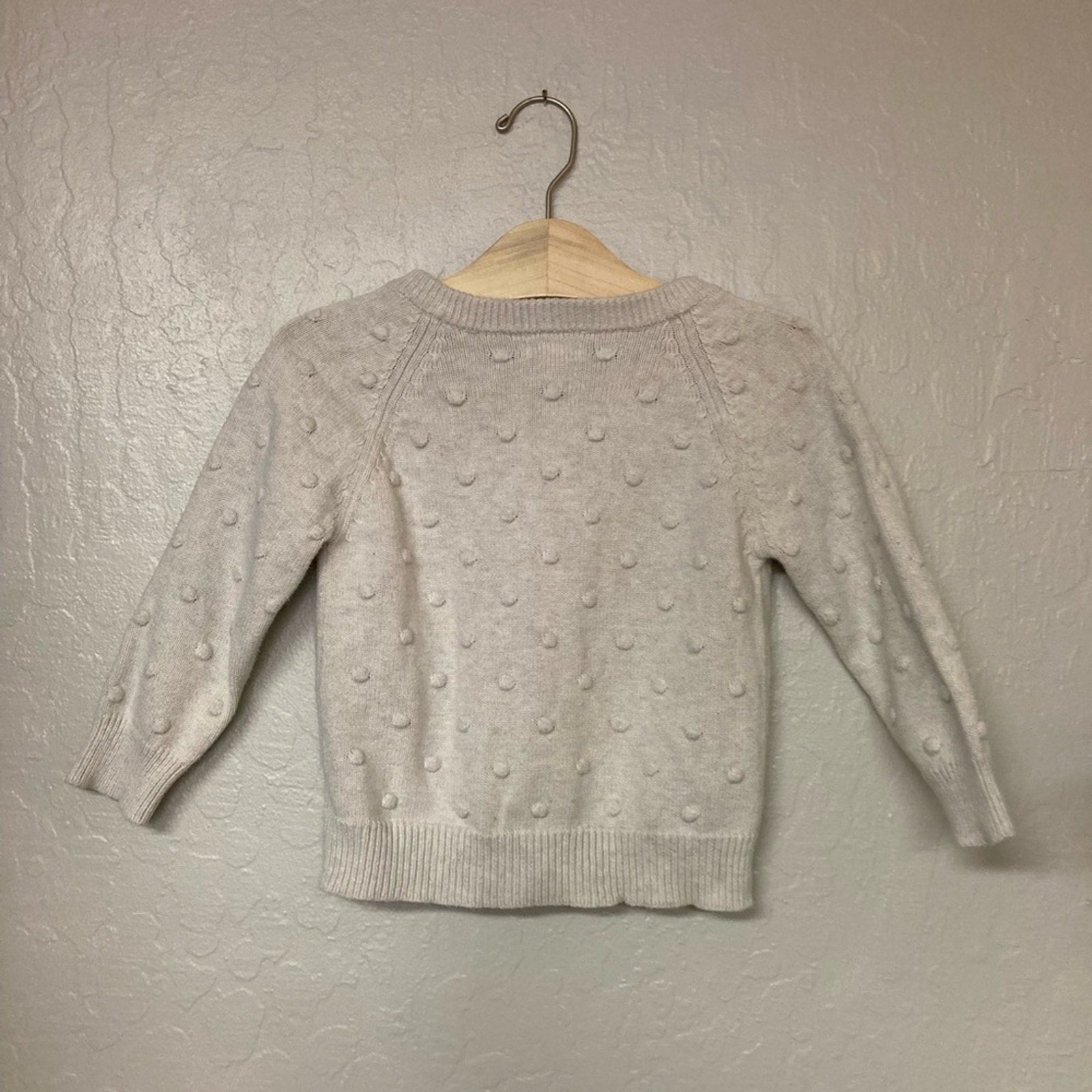 cat & jack girls' bobble cardigan sweater 3T