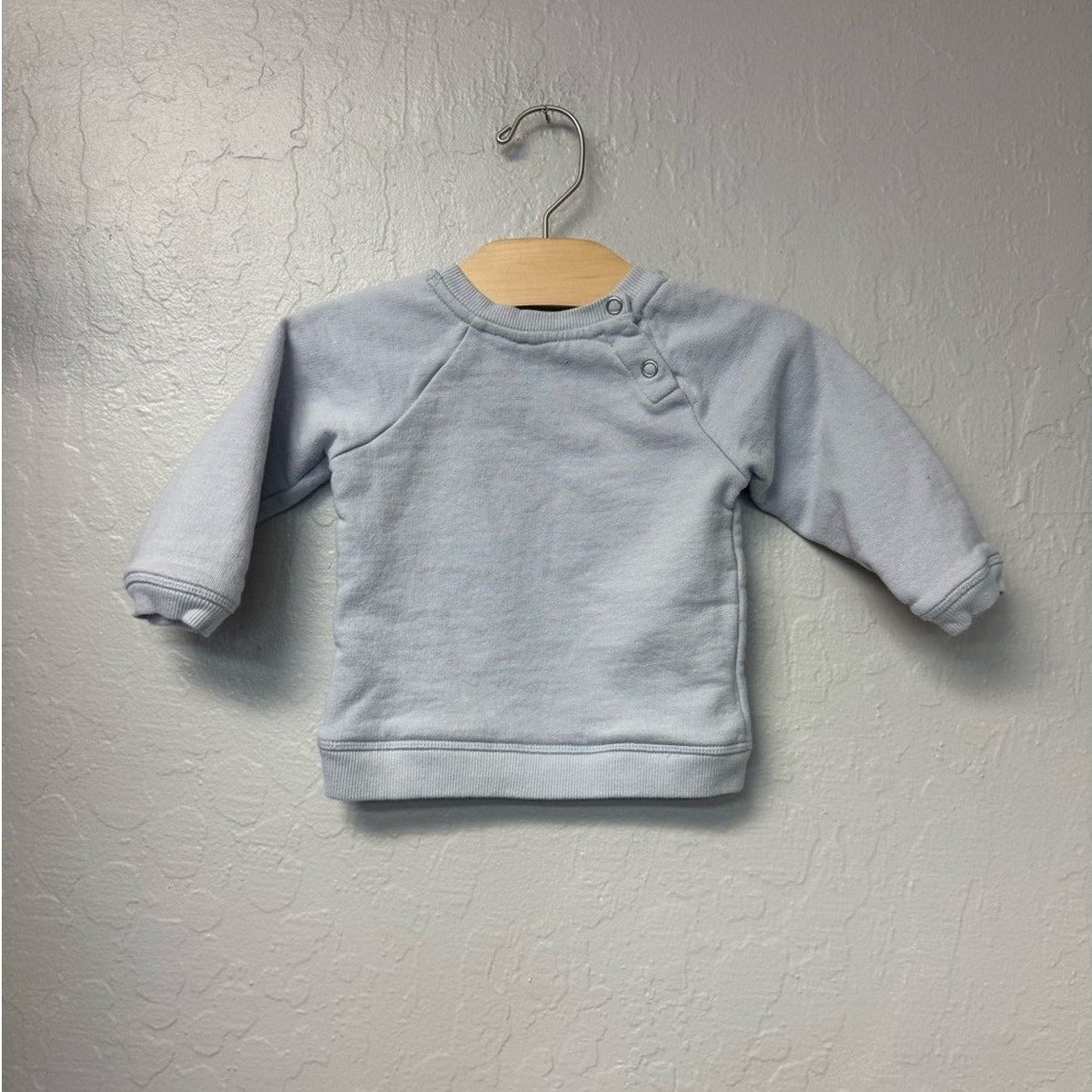 louis louise smallable blue sweatshirt 18M