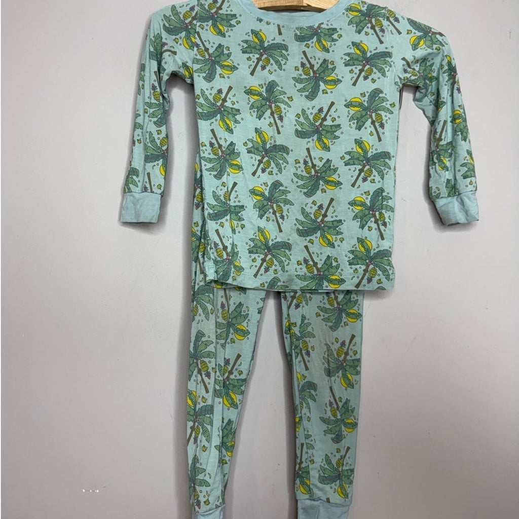 coco moon palm tree pajamas 18-24M