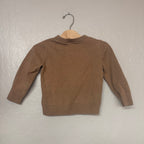 baby gap brown firetruck sweater 3Y