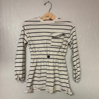 zara striped tunic dress 8Y