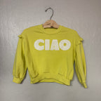 grayson mini yellow sweatshirt 4T
