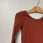 alice + ames earthy neutral stretchy jumpsuit 6Y