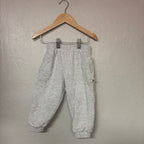 zara boys gray sweatpants with tag on side 2Y