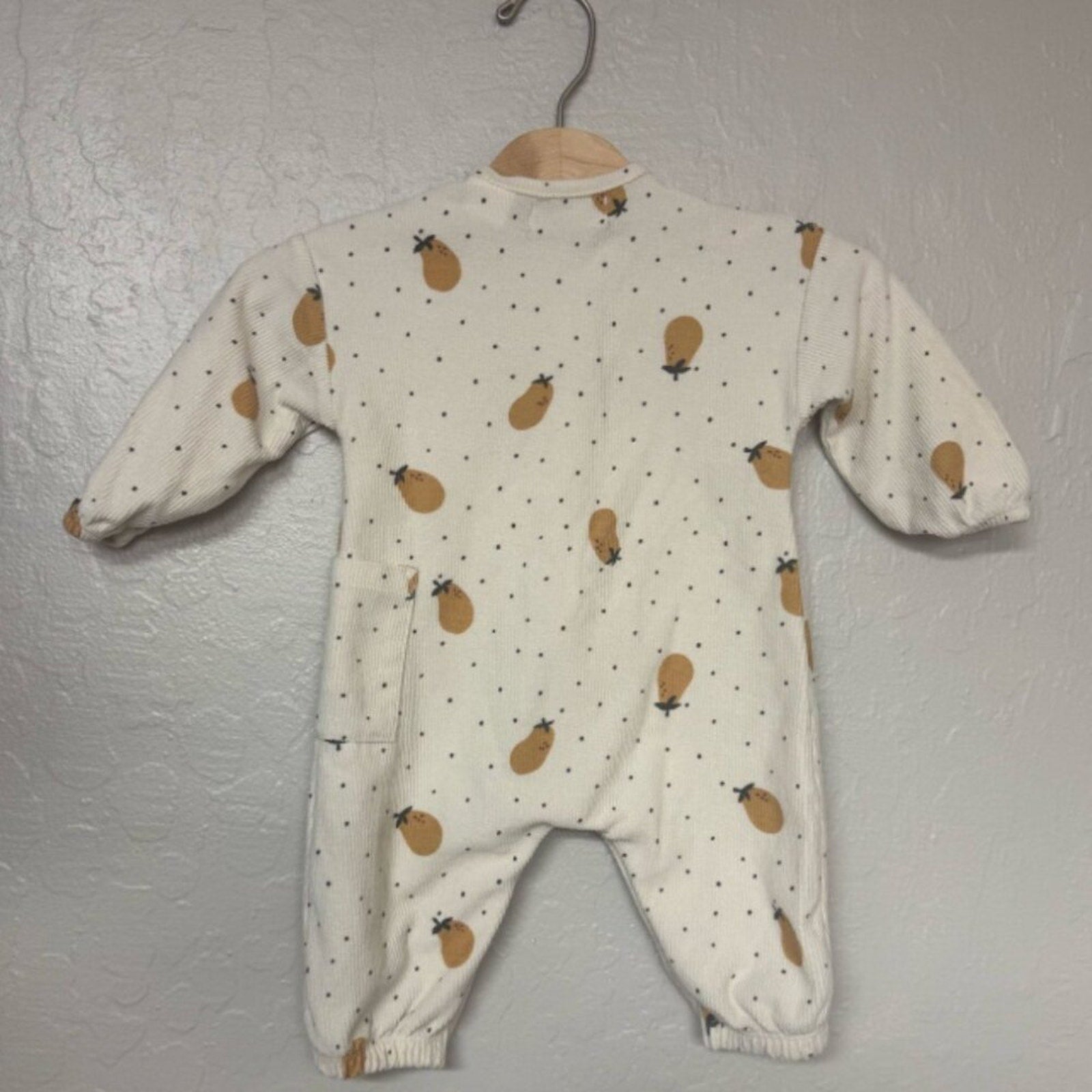zara gender neutral fruit romper 3-6M