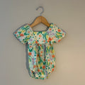 cat & jack floral romper 12M