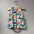 hanna andersson animal dress bloomers set 6-12M