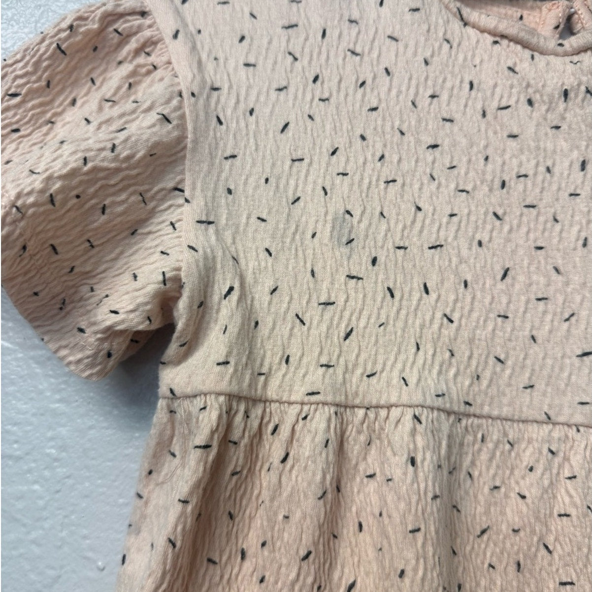 zara pink tiered confetti dress 3-4Y confetti