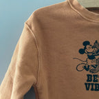 zara‎ mickey mouse pluto sweatshirt 4-5Y