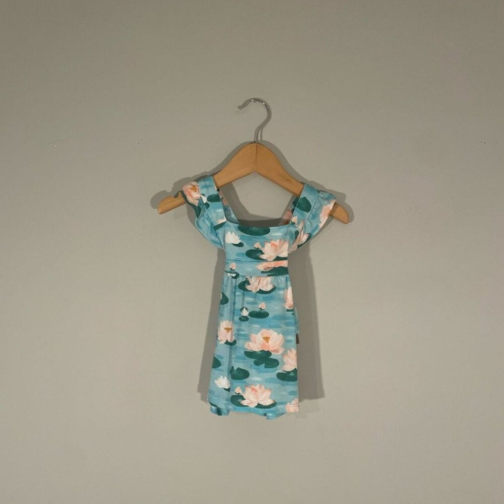 angel dear girls' waterlily bamboo set 3-6M NWT