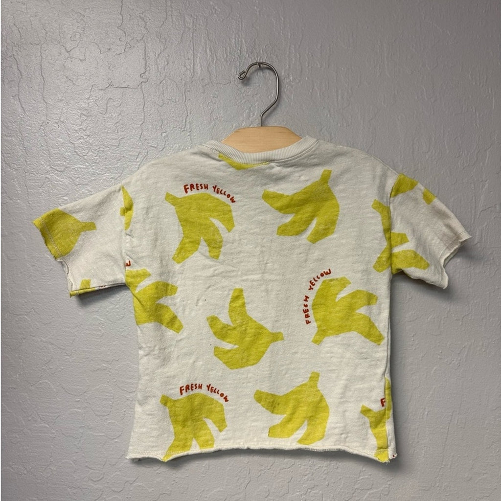 zara boys' banana tee banana 3-4Y