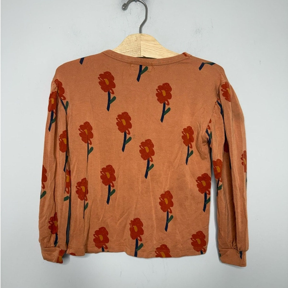 bobo choses clay blouse floral 4-5Y