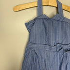 janie and jack girls' blue romper 18-24