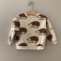 zara sweatshirt porcupine graphic 4-5Y
