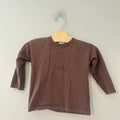 zara boys' brown tee 1.5Y