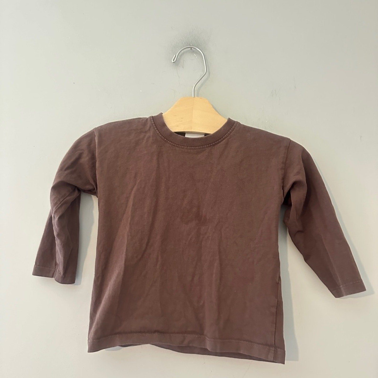zara boys' brown tee 1.5Y