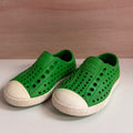 native boys' green water shoes 5c