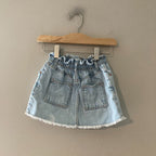 zara denim skirt 2-3Y