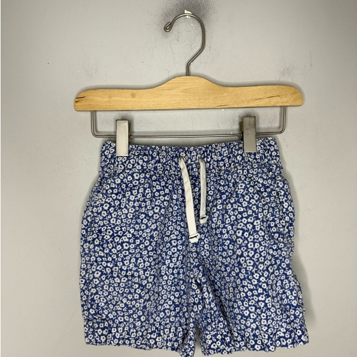 crewcuts floral boys' linen shorts 4Y