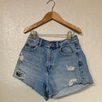 zara girls' jean shorts cutoffs mom jeans 10Y